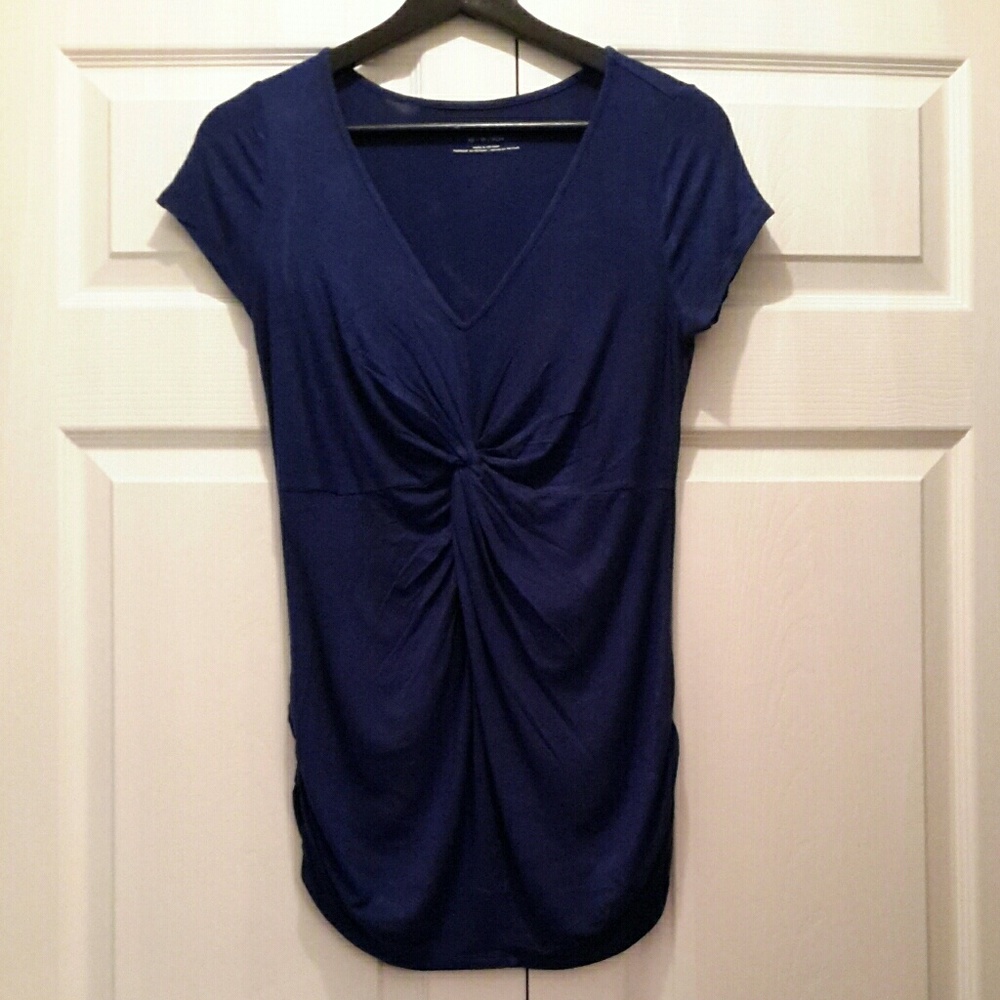 Motherhood Maternity Shirt (Royal Blue) K-23